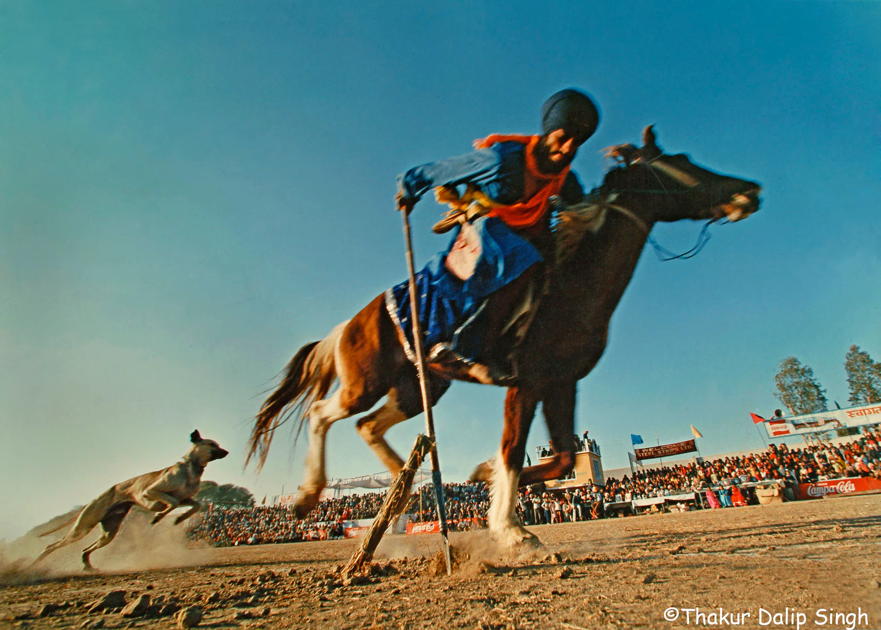 A Sikh Warrior At Kila Raipur Sports Thakur Dalip Singh