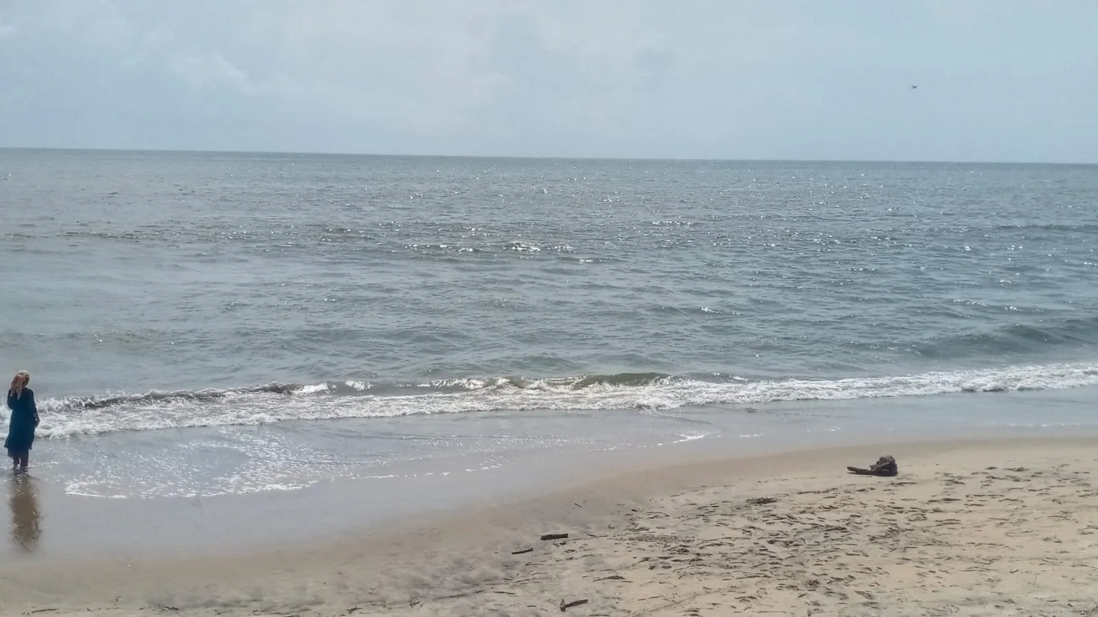 River mouth of kozhikode beach
