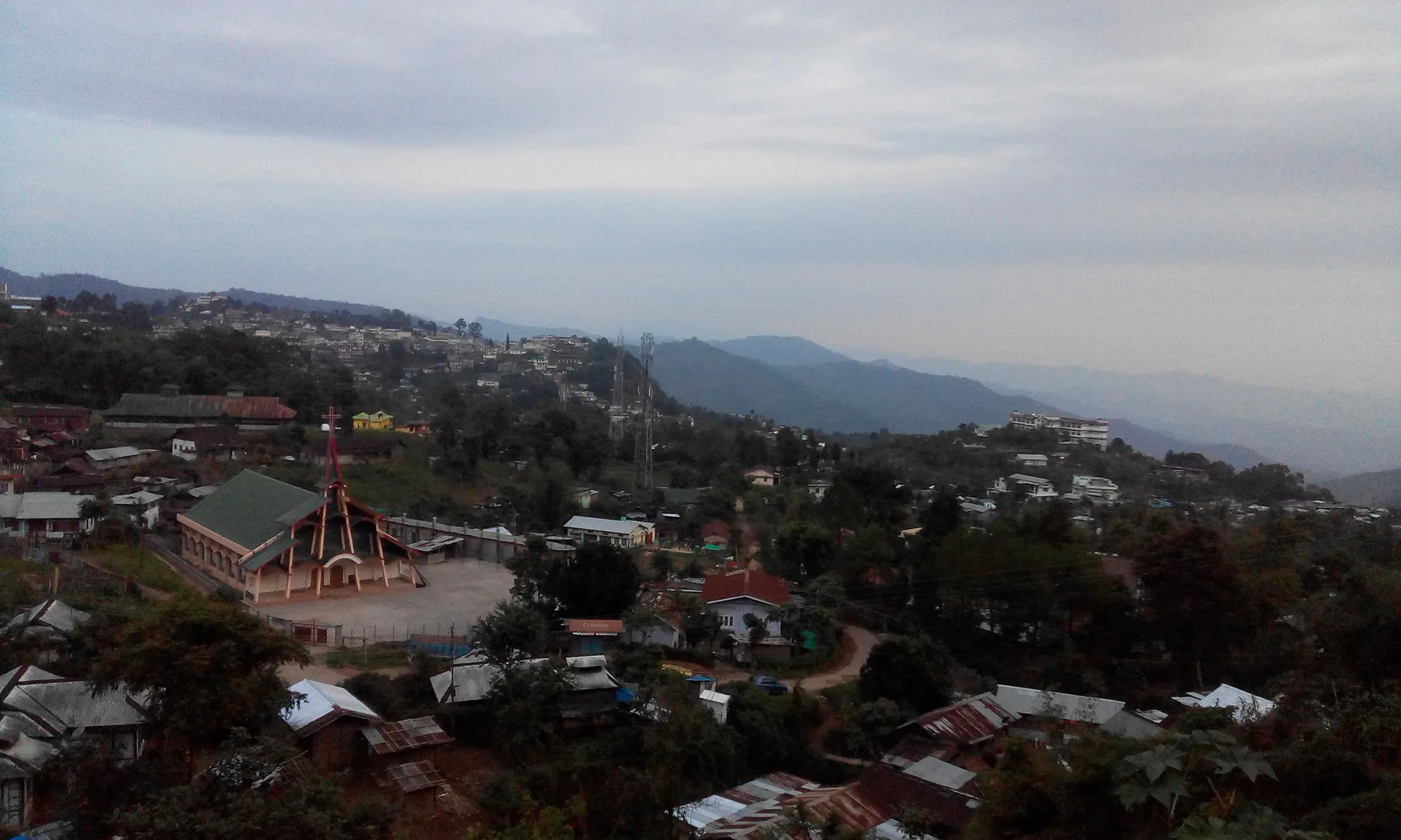 Part of Wokha Town, Nagaland
