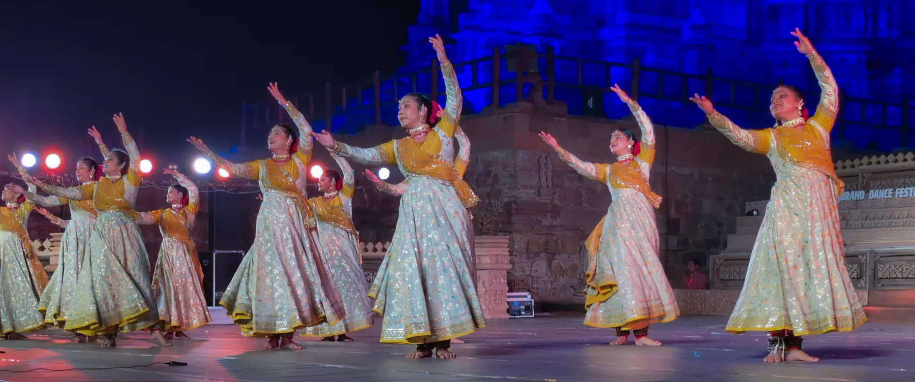 Kathak dance performance at the Khajuraho Dance Festival 2026 165