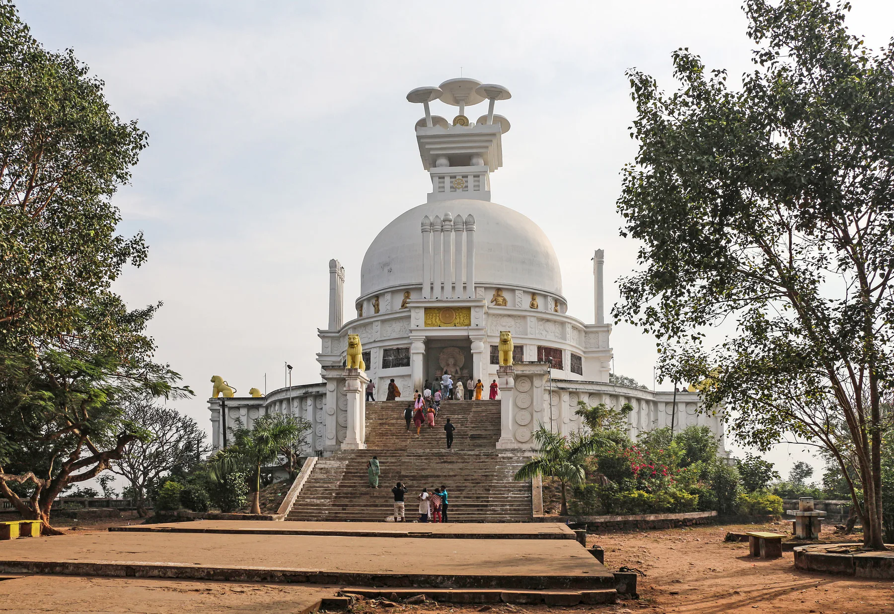 Shanti Stupa, Dhauli 01