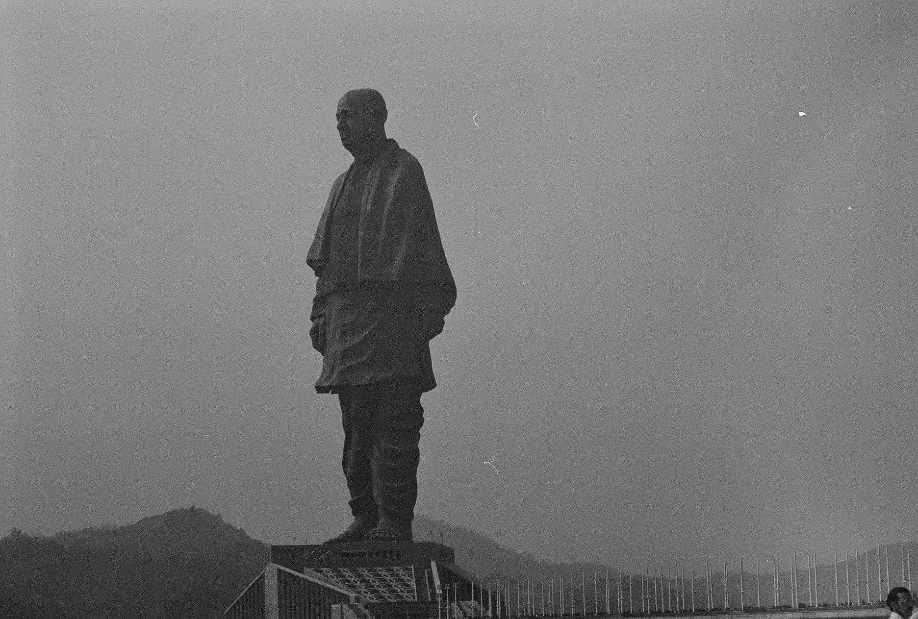 Full Length shot of The Statue of Unity