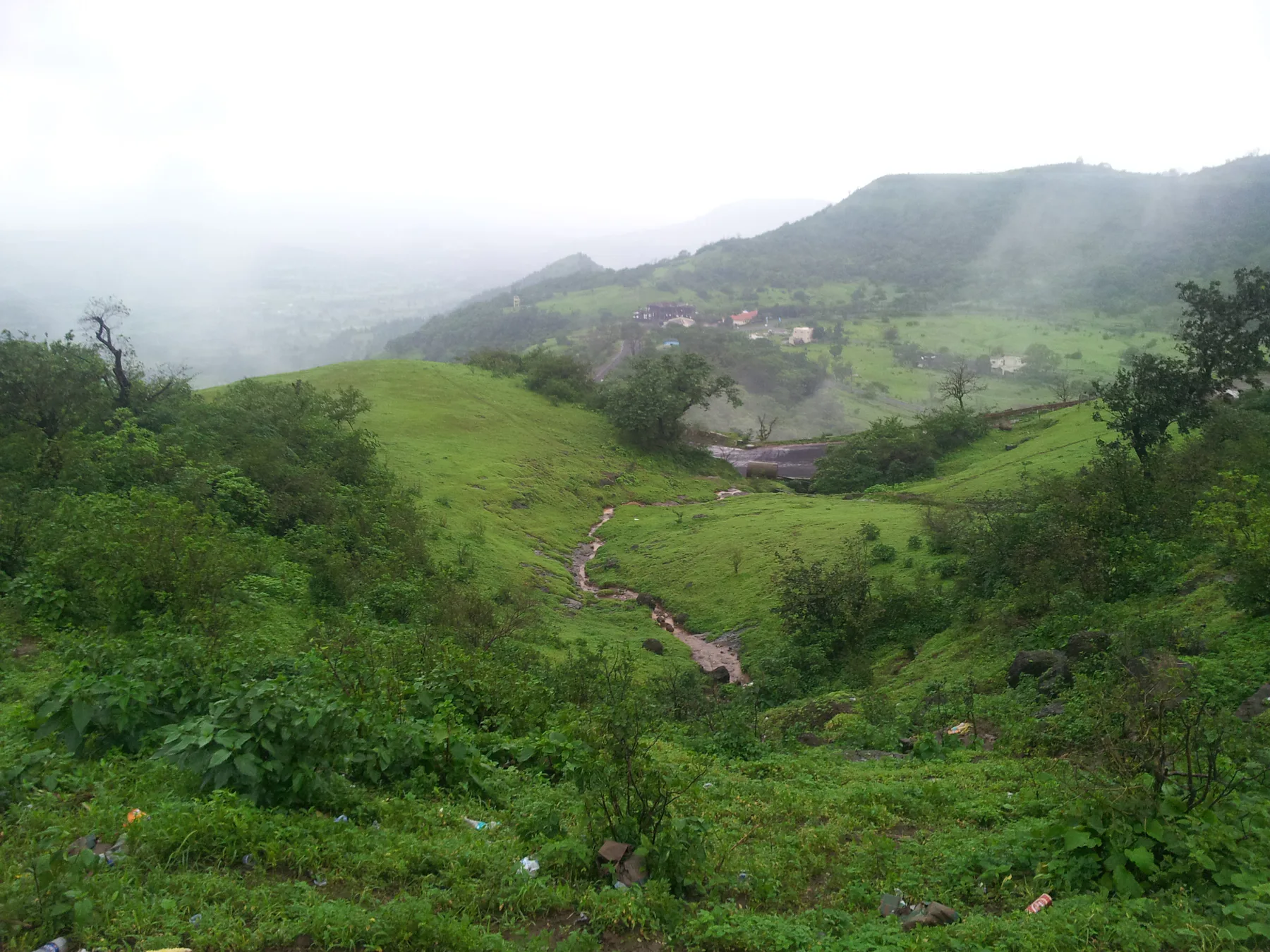 Saputara view from table top