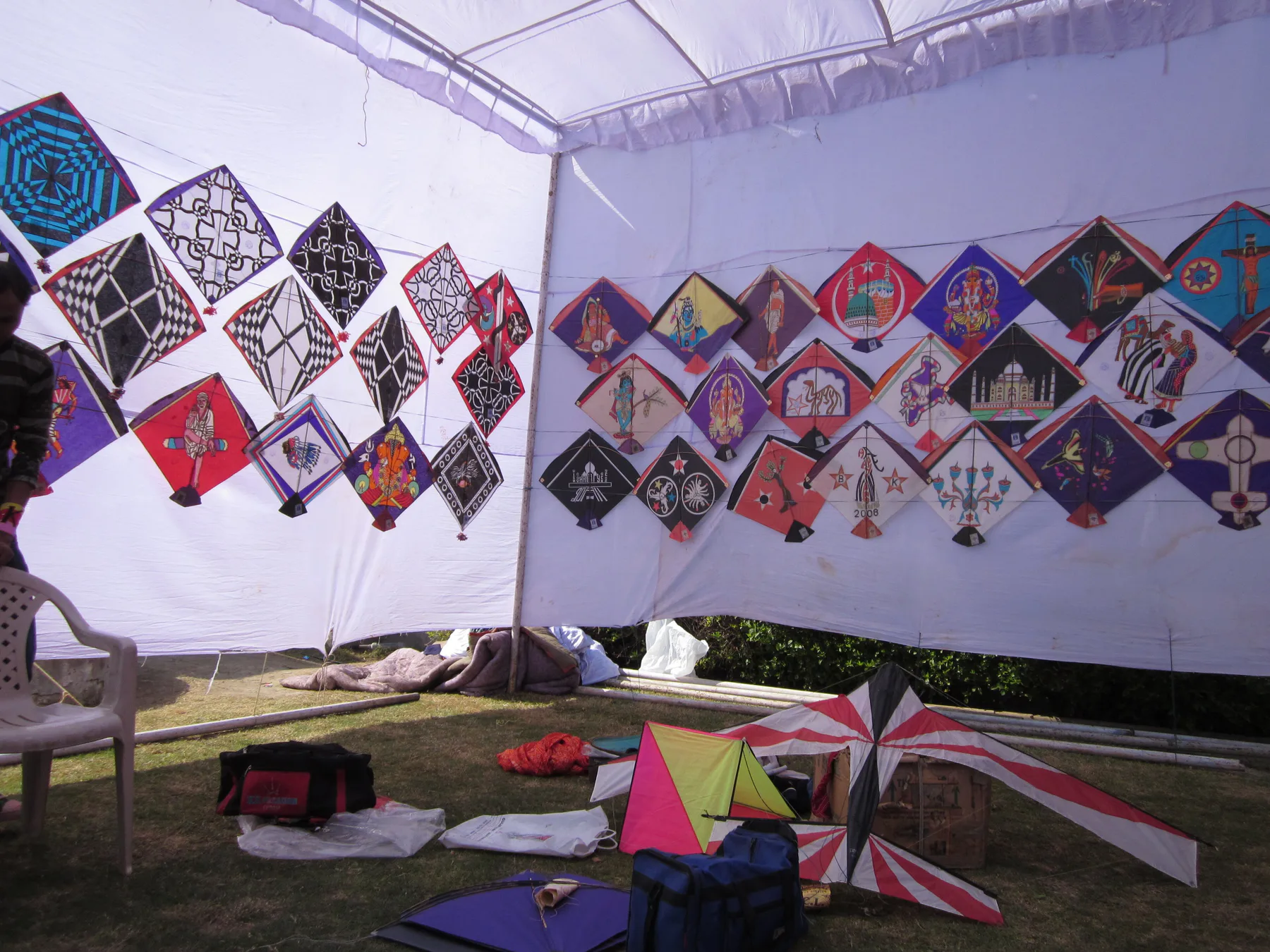 Festival of kite flying. - panoramio