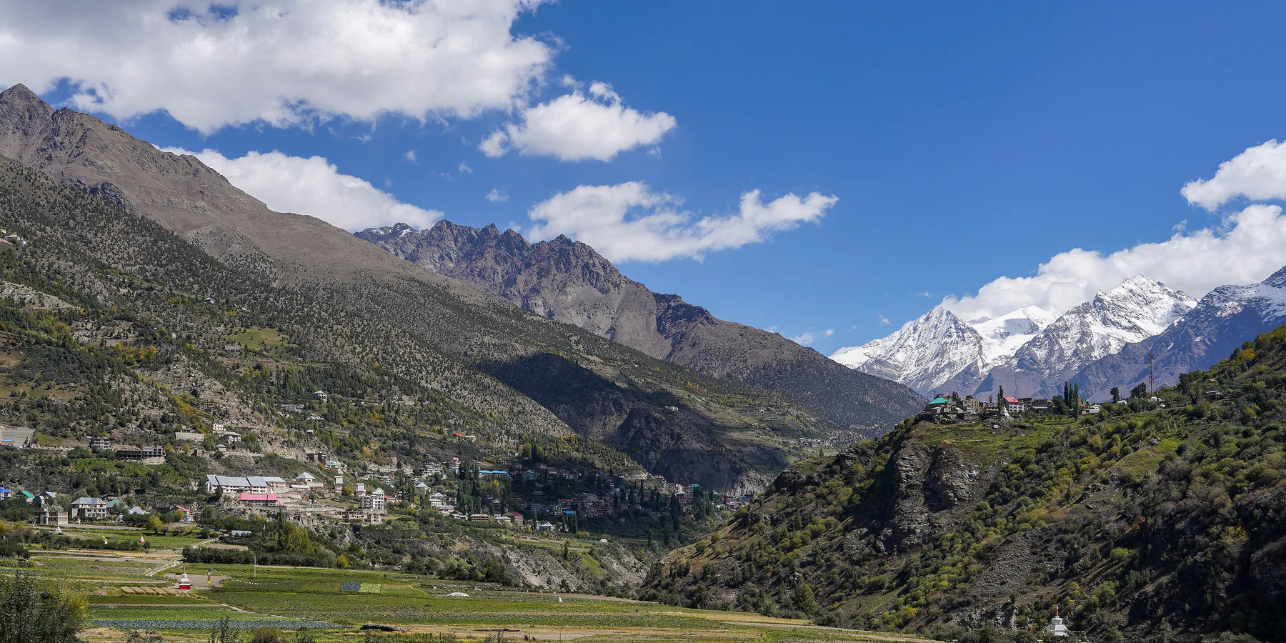 Keylong West Lahaul Himachal Oct22 A7C 03375 panorama