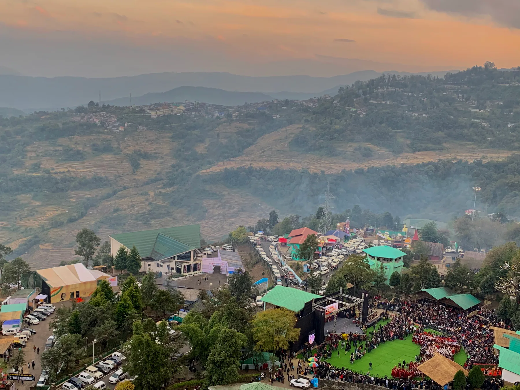 Kisama main arena Hornbill Festival 2019