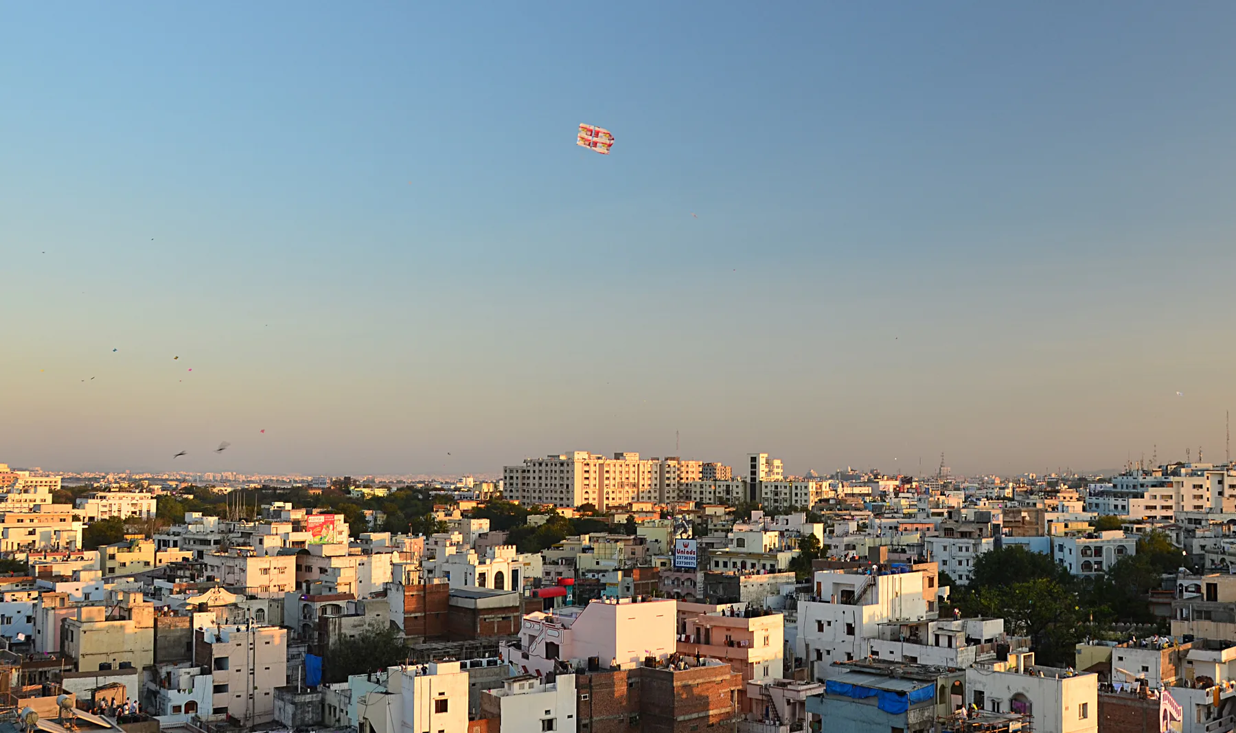 Kites in Hyderabad, India