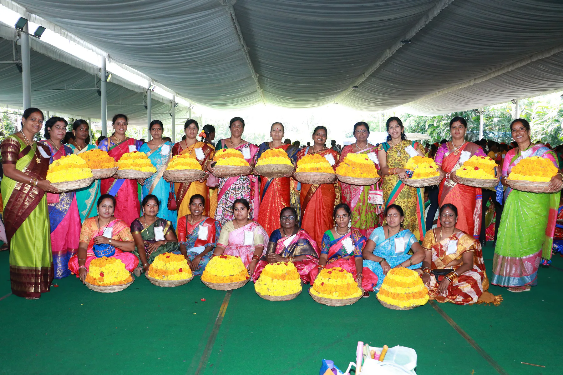 Bathukamma Artists in Telangana Jateeya Samaikyatha Vajrotsavalu (17 September 2022) 05