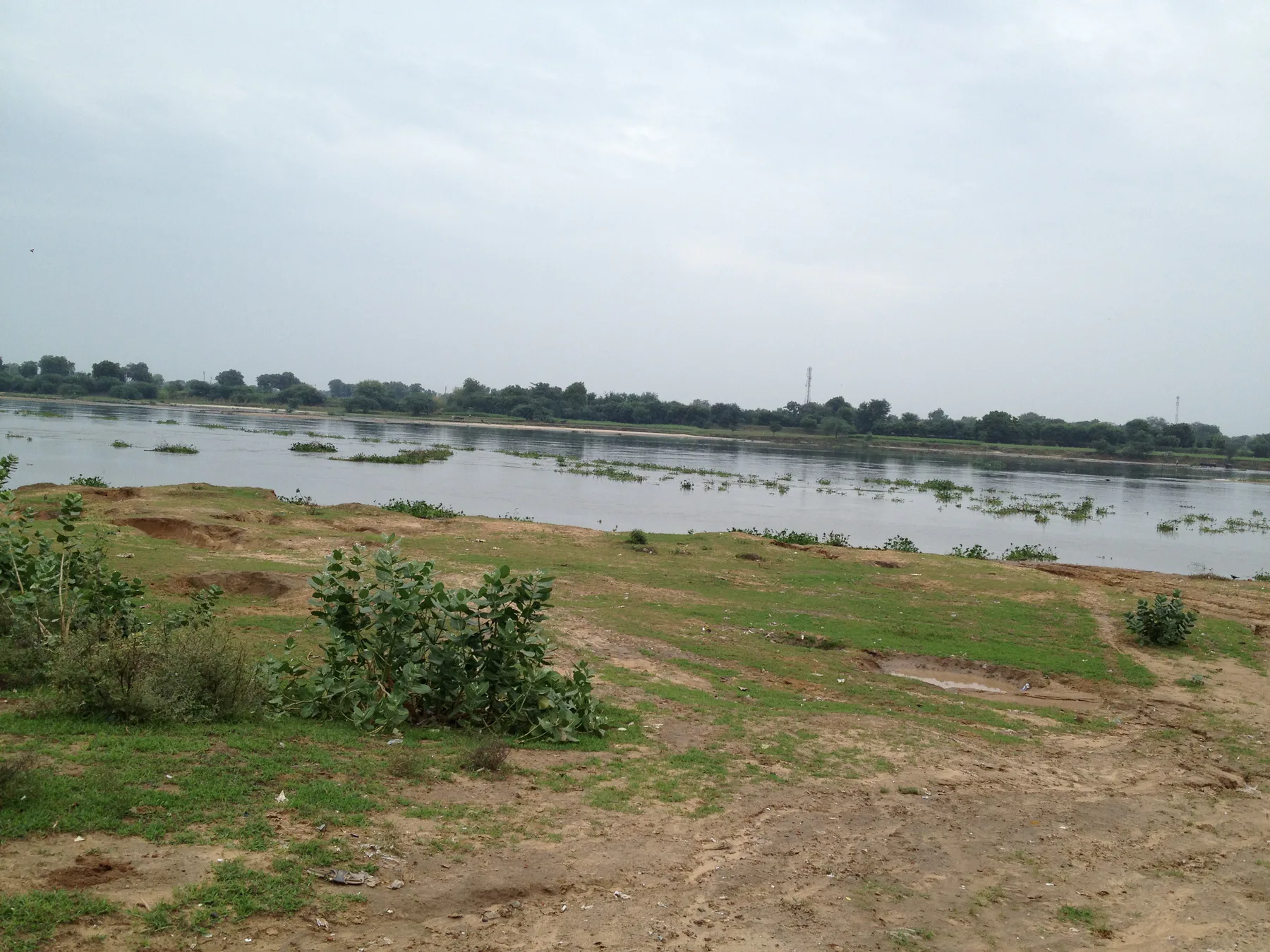 Sabarmati river view at proposed bridge location near Vautha - village - panoramio