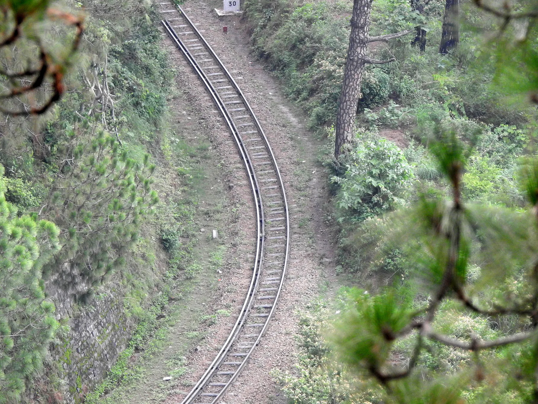 Kalka–Shimla railway track
