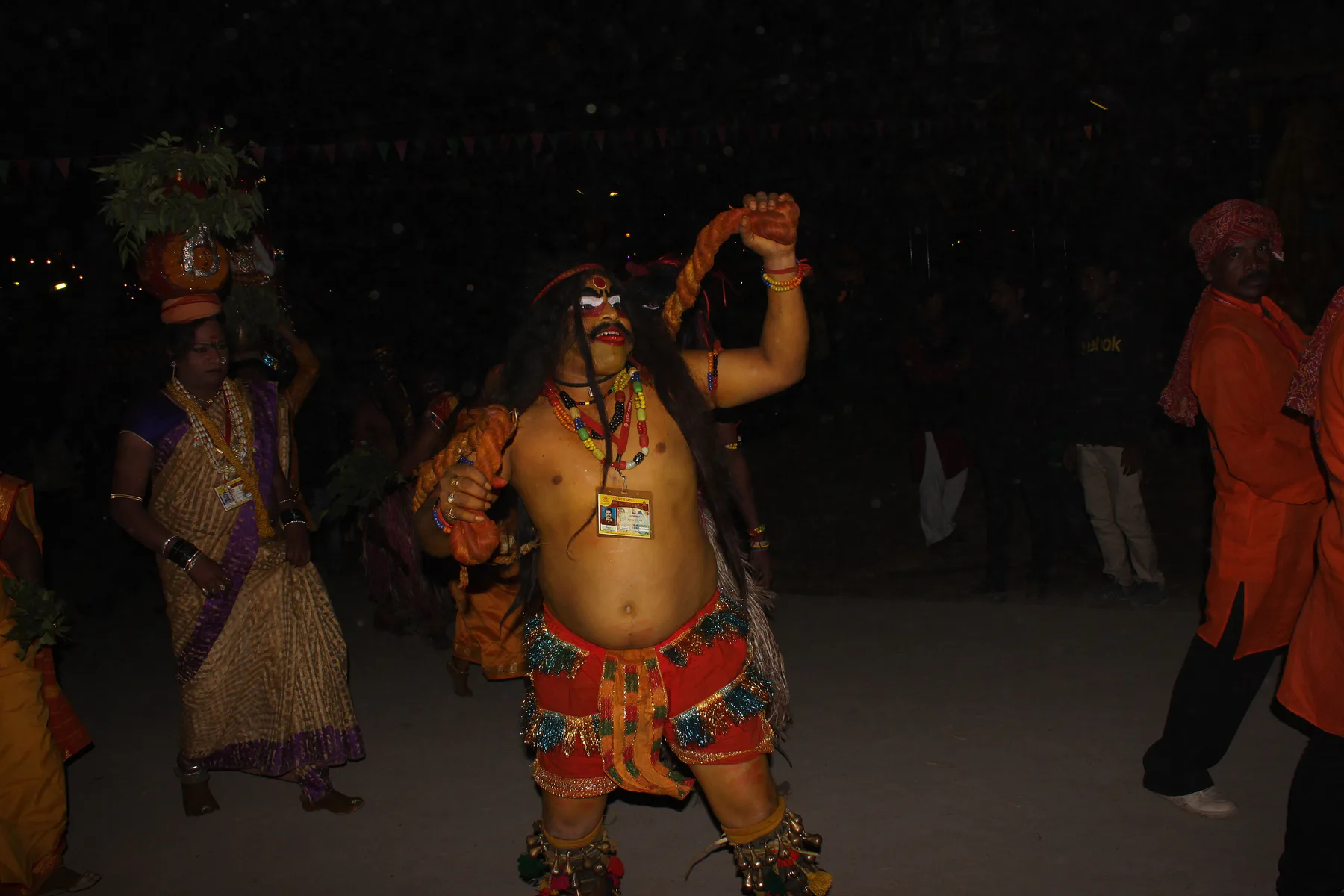 Pothuraju Artist in Culture of Telangana Programme at Surajkund, Haryana (02.02.2016) 10
