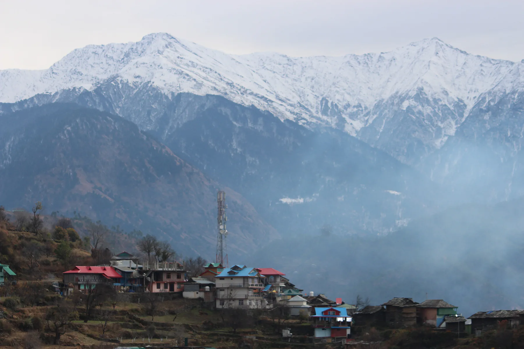View of Village Lalsa, Rampur Bushahr, Himachal Pradesh
