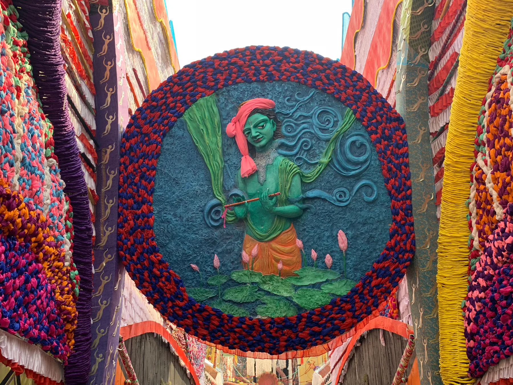 DurgaPuja2018 - Pandal of Ultadanga Pallyshree in Kolkata 03
