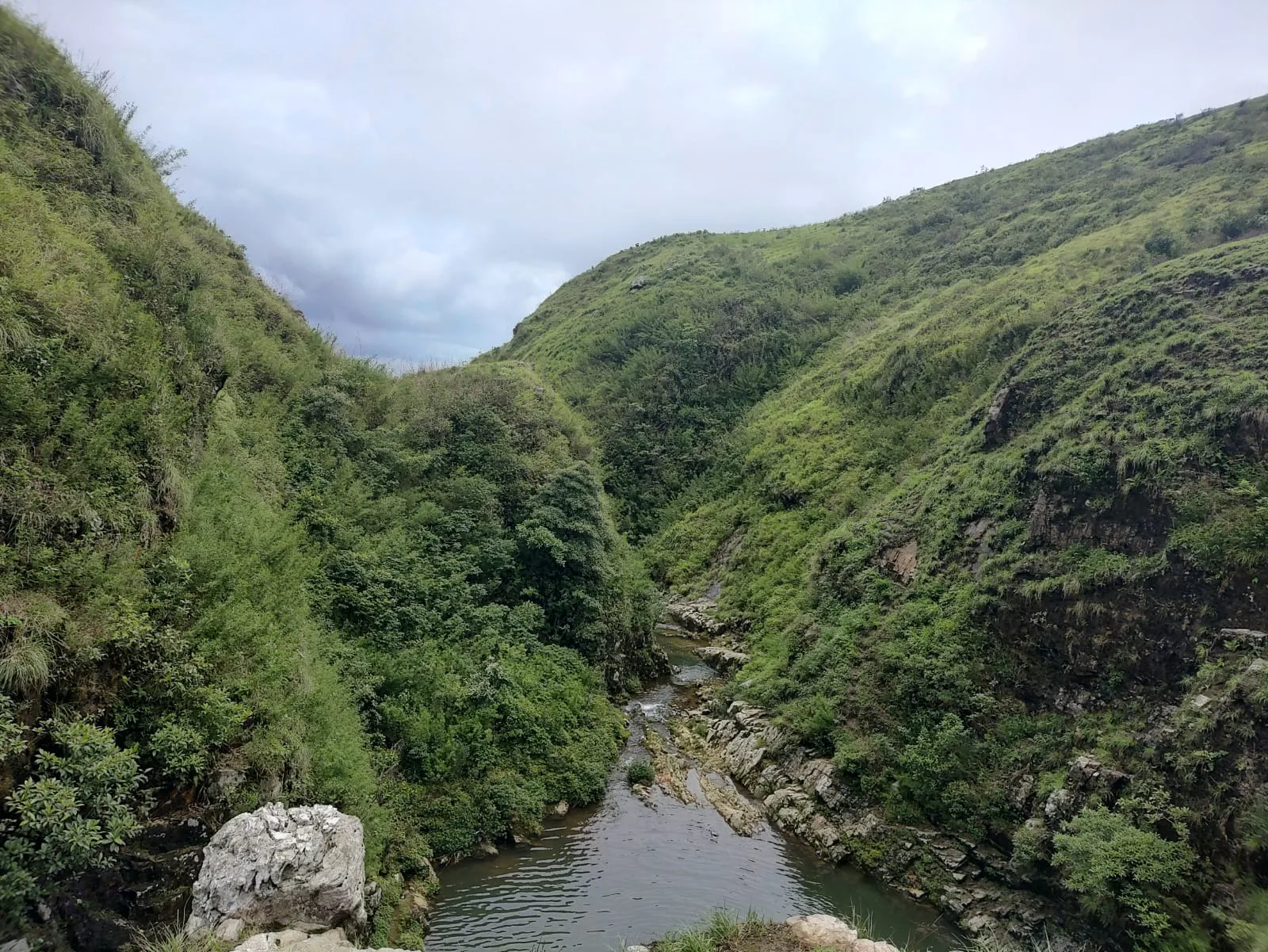 Landscape of Smit Village Meghalaya